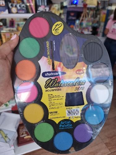 Acuarela STUDMARK 12 colores
