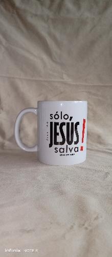 Taza, solo Jesús salva!