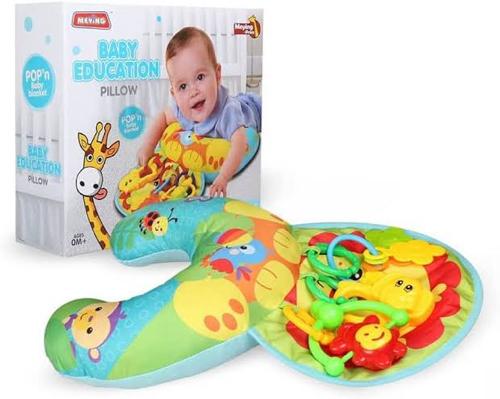 ALMOHADA ESTIMULANTE BEBÉ SONAJAS