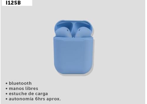 Audífonos Bluetooth colores 