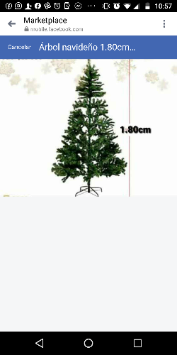 ÁRBOL NAVIDAD 1.80 CM