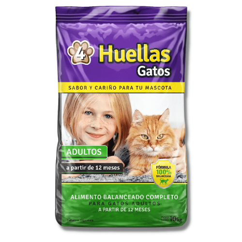 4 huellas gato x20 kg