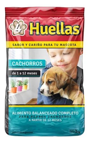 4 huellas cachorro x20 k