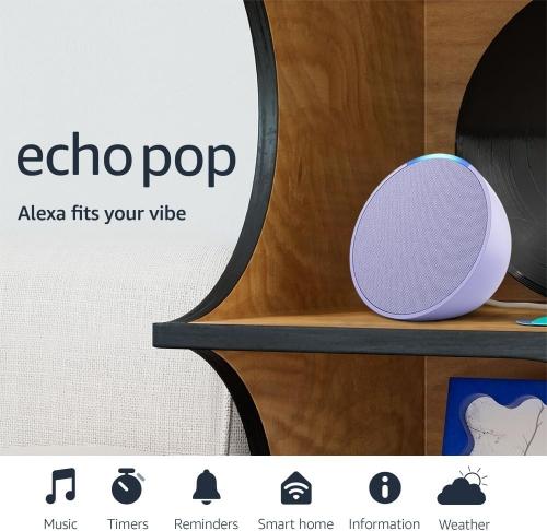 Amazon Echo pop con Alexa