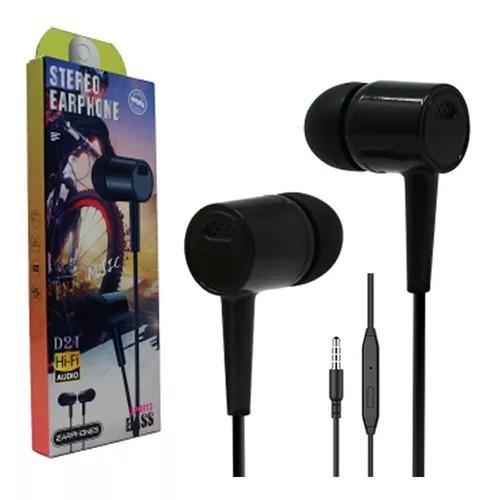 Audifono EARPHONE STEREO - Black