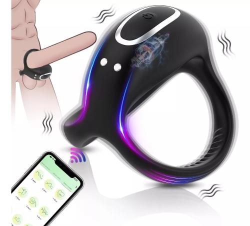 Anillo vibrador por app