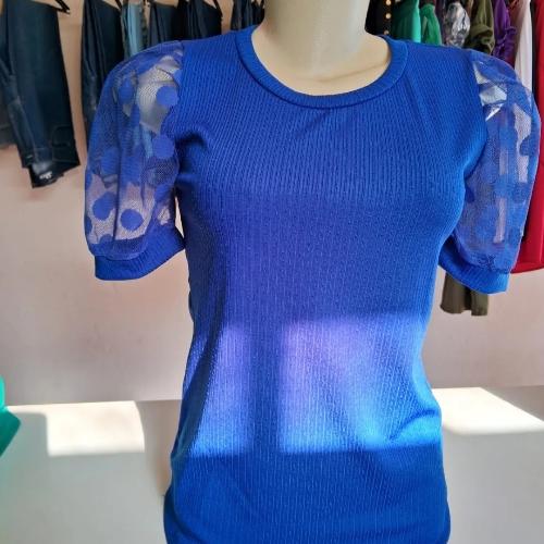 Blusa manga tuli 