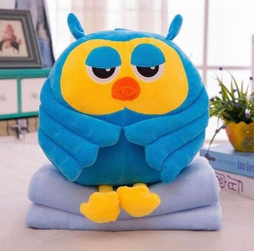 COBIJA MANTA PELUCHE COJÍN