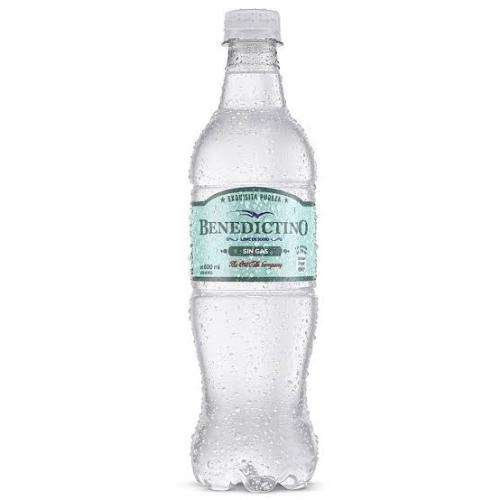 AGUA DE MESA BENEDICTINO SIN GAS BT 600 ML