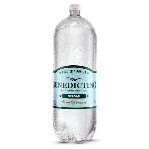 AGUA DE MESA BENEDICTINO SIN GAS BT 3 L