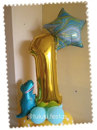 Arranjo Tema c/ Numeral Dino