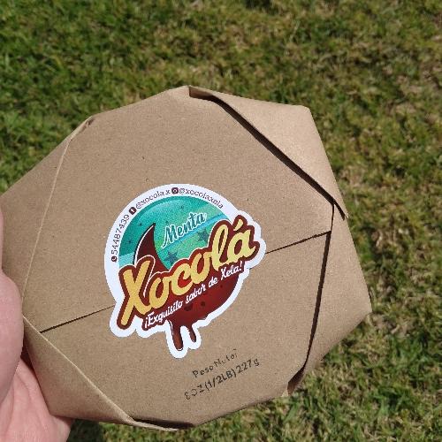 Chocolate Artesanal de Menta 1LB