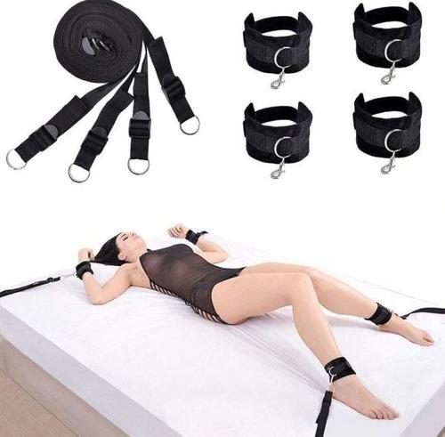 Kit fetichista amarre de cama 