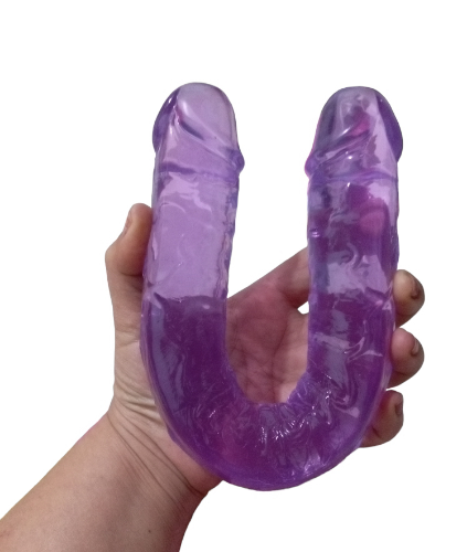 Consolador lésbico doble cabeza 40 cm