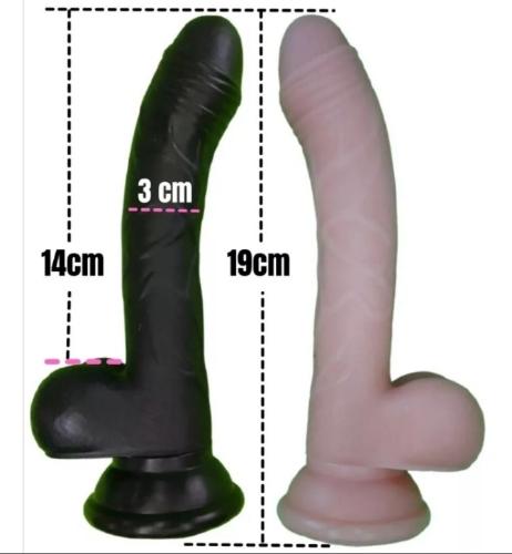Consolador Dildo Realistico Con Base De Succión Súper Real 