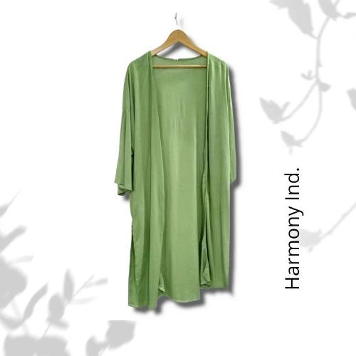 Kimono largo liso 