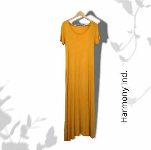 Maxi vestido de modal 