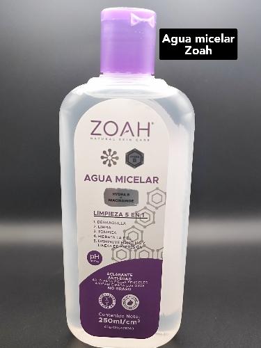 Agua micelar Zoah