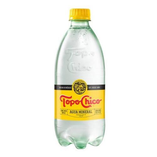 Agua Mineral Natural Topo Chico 600 ml.