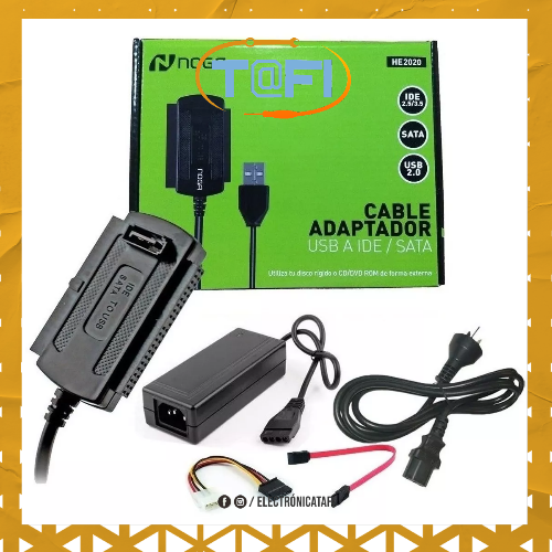 ADAPTADOR IDE, SATA A USB, DISCOS, GRABADORA CD