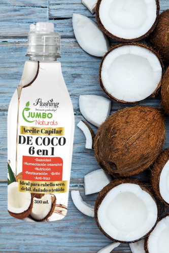 Aceite Capilar de Coco 6 en 1 300 ml
