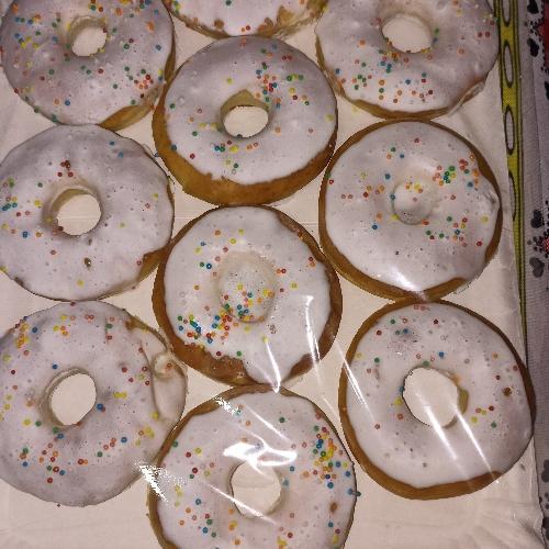 Bandeja de donas de limon