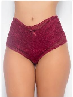 Calcinha Conforto Modelo Cinta Em Renda - Tam G