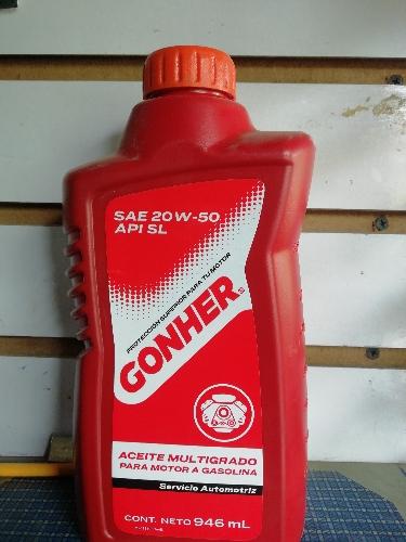 Aceite 20W-50 GONHER