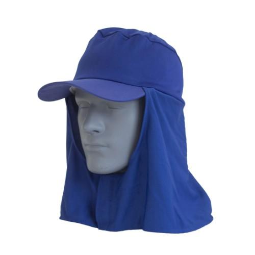 Boné árabe azul proteção solar