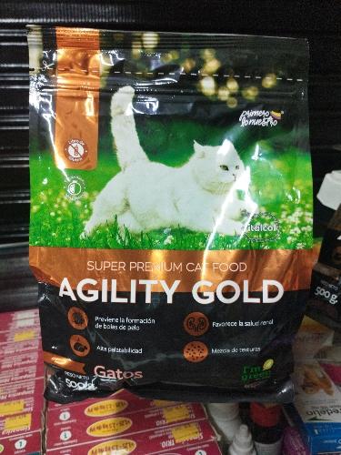 AGILITY GATO ADULTO 500GR