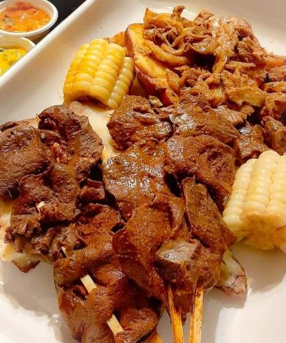 Anticuchos al refugio