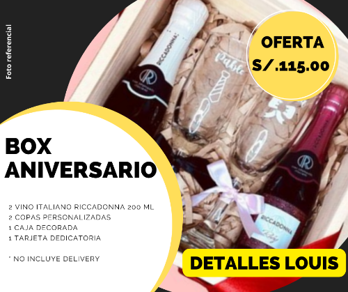 Box Aniversario