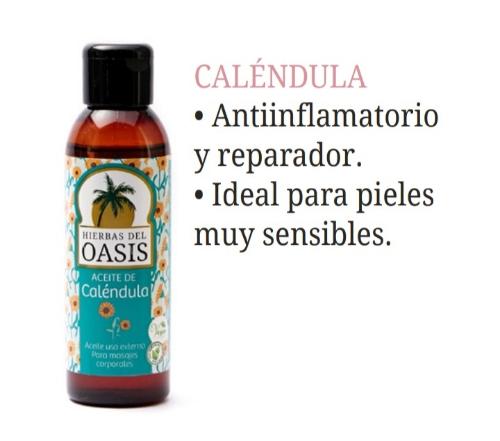 Aceite corporal de calendula x60cc