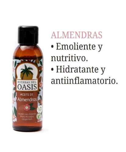 Aceite corporal de almendras x60cc