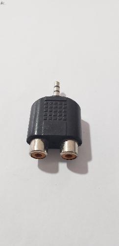 ADAPTADOR AUDIO RCA A PLUG 3.5MM