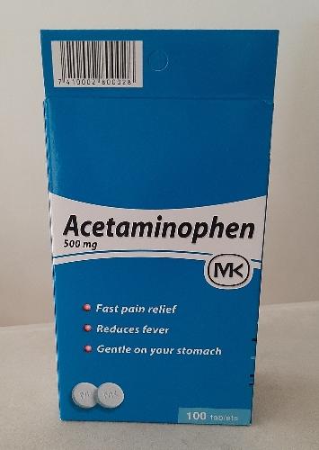 ACETAMINOFEN  C* 100 TAB-MK - GCP0166