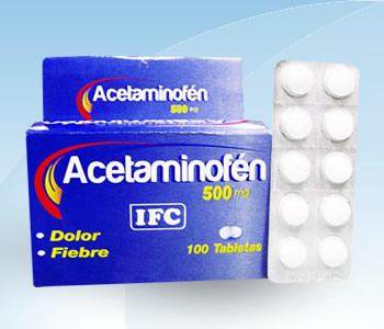 ACETAMINOFEN 500 MG C*100-IFC-GCP0219