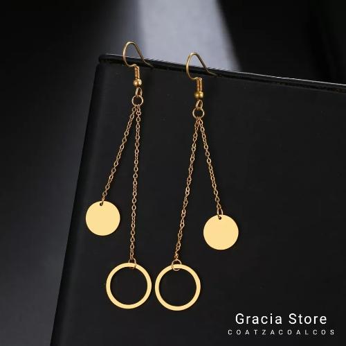 Aretes largos de círculos