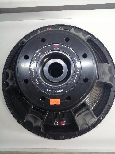 Bajo 18" RMS 2000w MAX 4000w - magneto Neo - (CXT) 