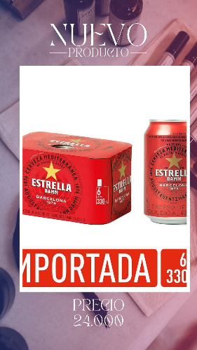 Cerveza Estrella Damm