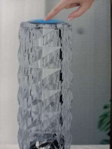 Lámpara de mesa Cristal 16 colores