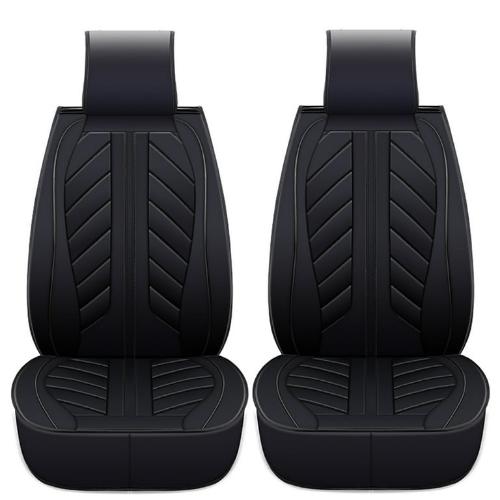 2 Piezas de Funda de Asiento Delantero de Coche de Cuero de PU para Dodge Ram 1500 2500 3500 Camioneta Cabina Doble, Cabina Doble, Cabina Cuádruple