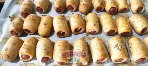 Caja de Mini Rollitos de salchicha (25 unid)