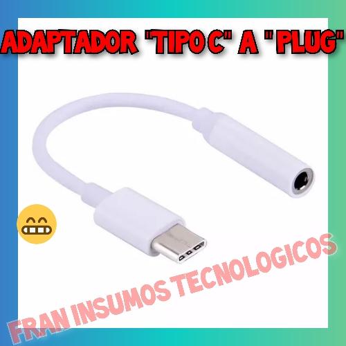 Adaptador de Audio Tipo C a Plug (hembra)
