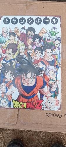 Adorno Cartel Chapa Vintage 20x30