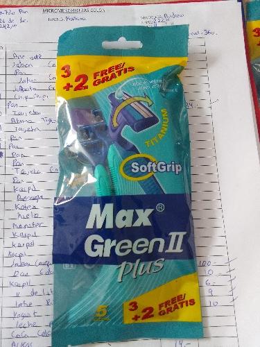 Afeitadora max green doble hoja plus