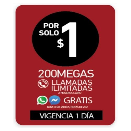 CLARO 200 MEGAS 