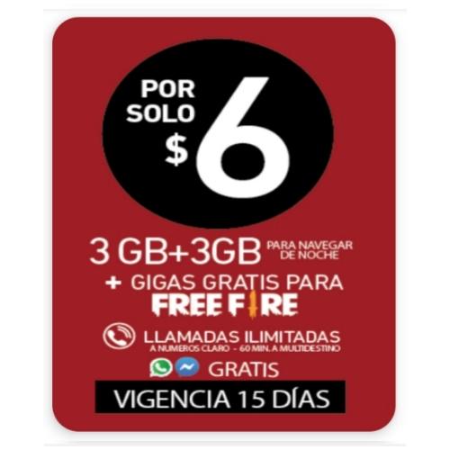 CLARO 6 GIGAS 