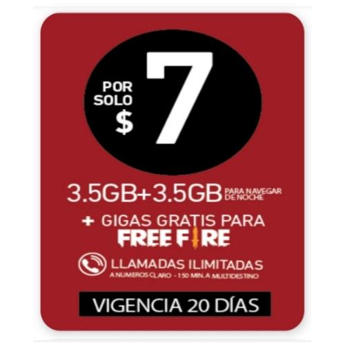 CLARO 7 GIGAS 