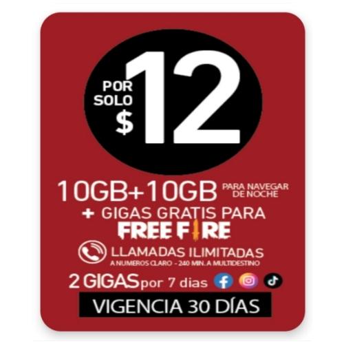 CLARO 20 GIGAS 